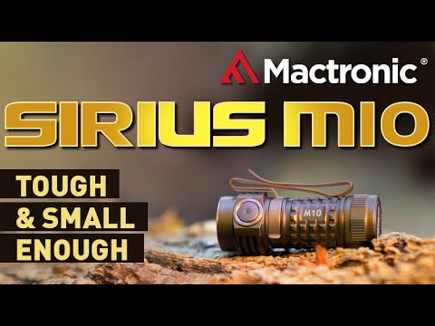 Mactronic Sirius M10 Flashlight - 1000 lumens