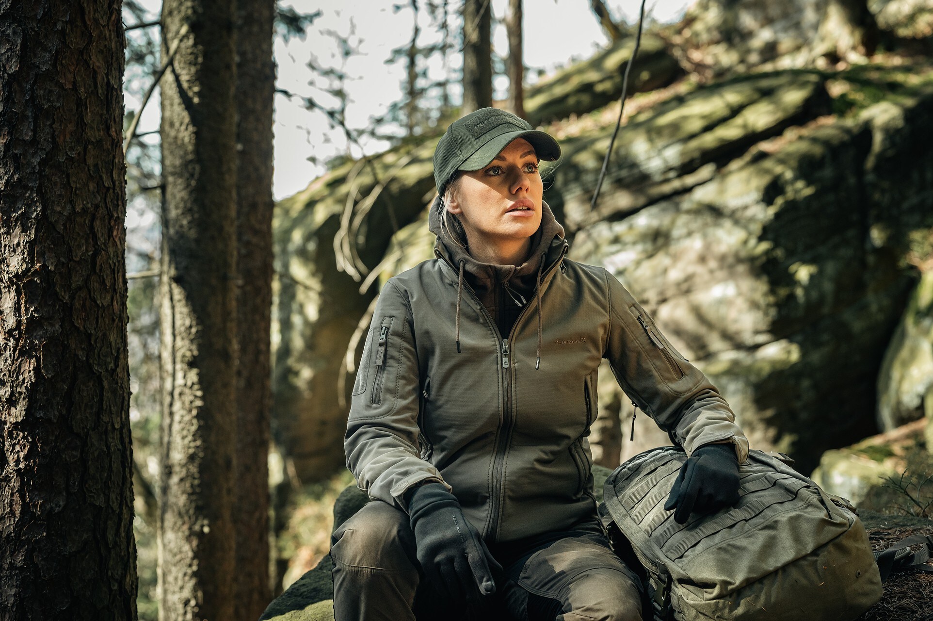 Pentagon Artaxes women's jacket - Olive
