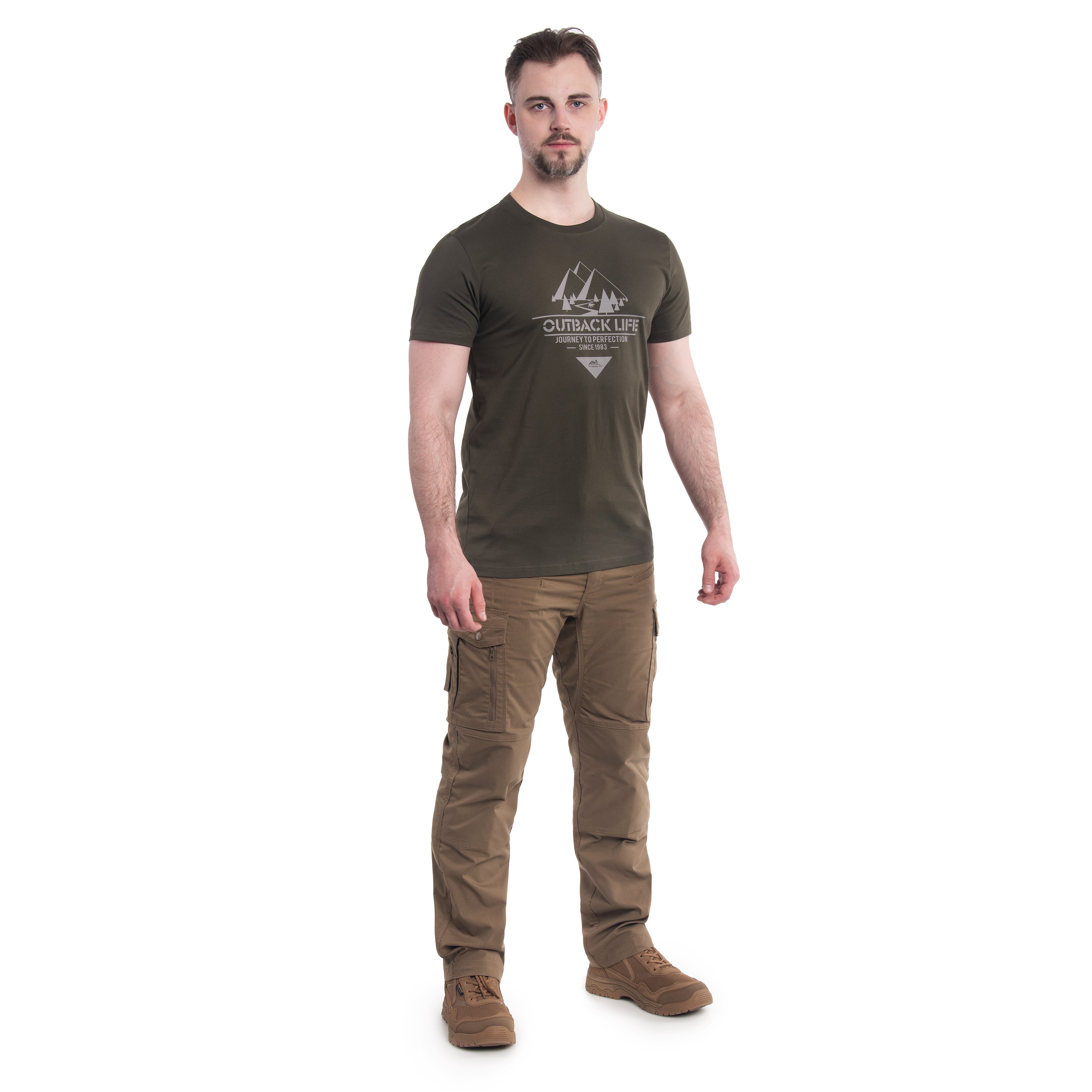 Helikon Outback Life T-Shirt - Taiga Green