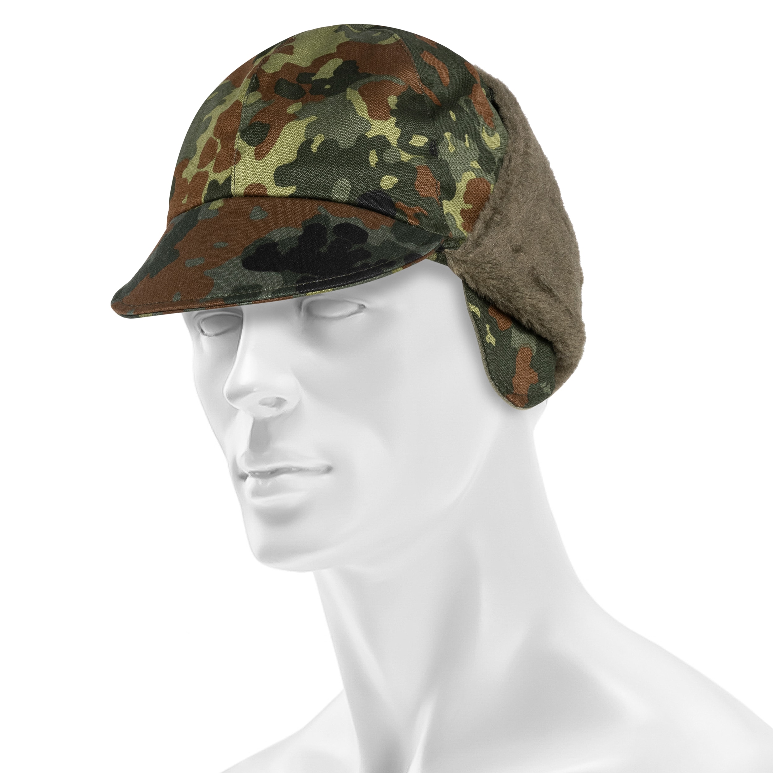 BW Flecktarn Winter Cap - like new - Military Surplus