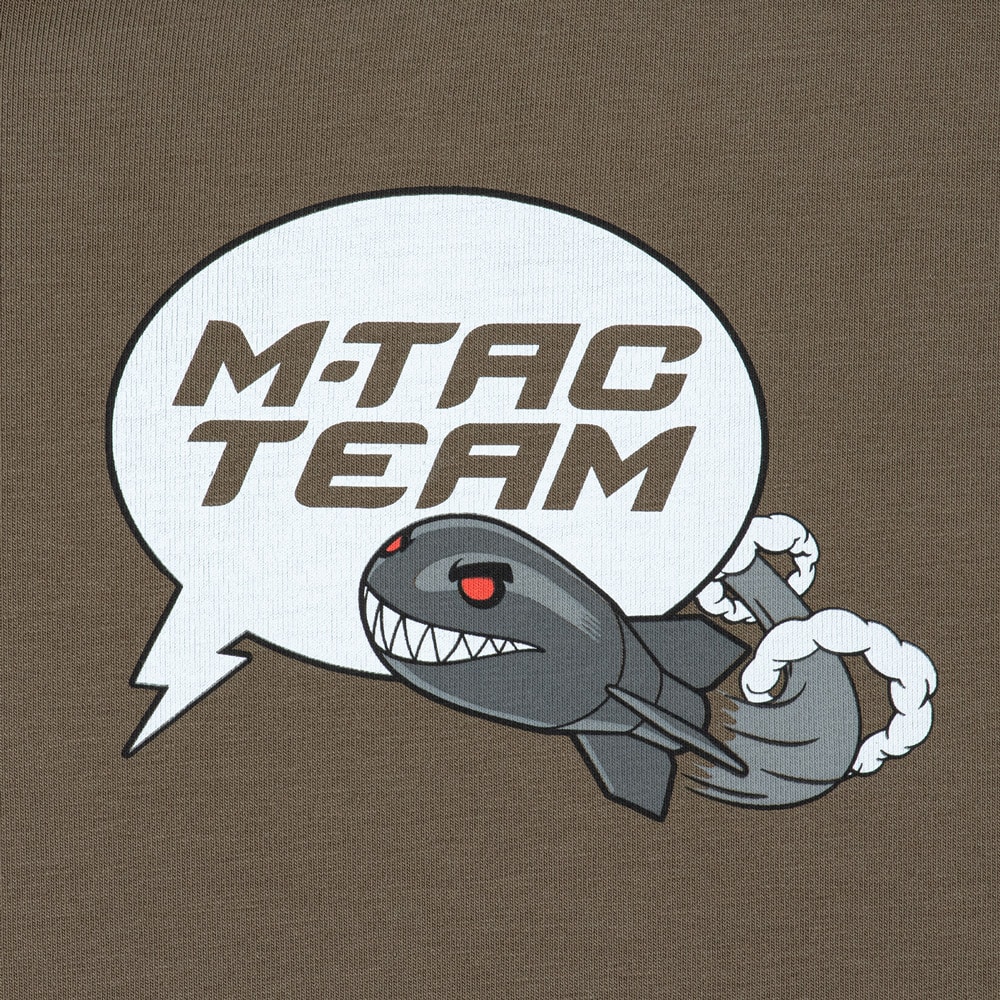 M-Tac Comics Drone Girl T-shirt - Dark Olive