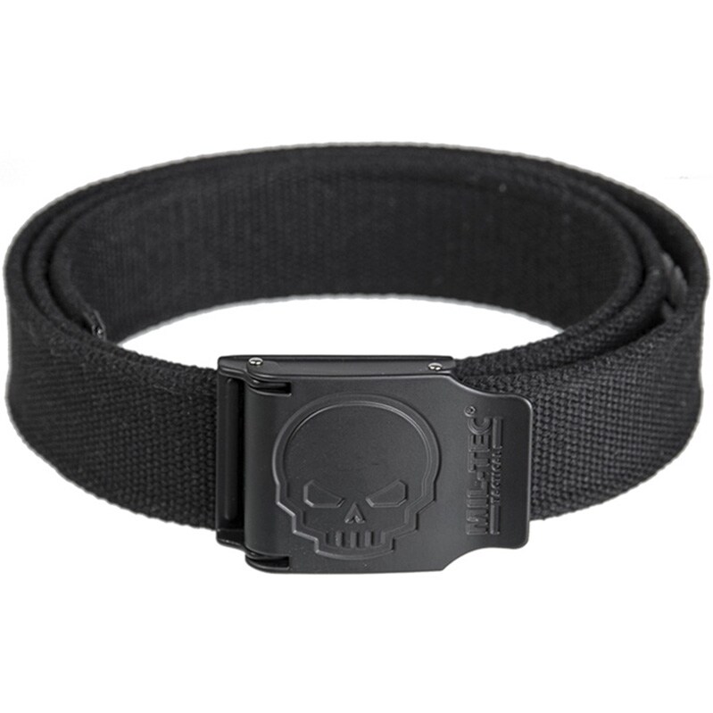 Mil-Tec Skull Belt - Black