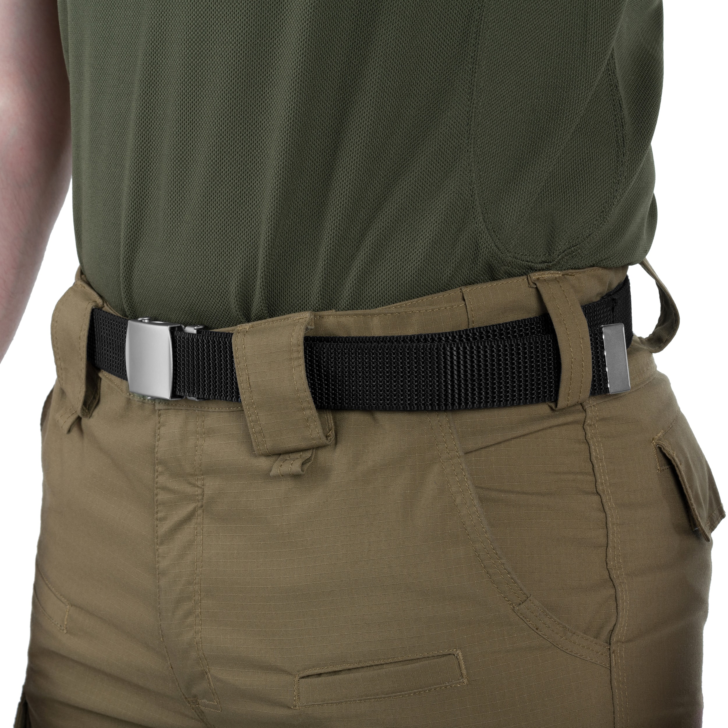 Mil-Tec Money Belt with pocket - Black