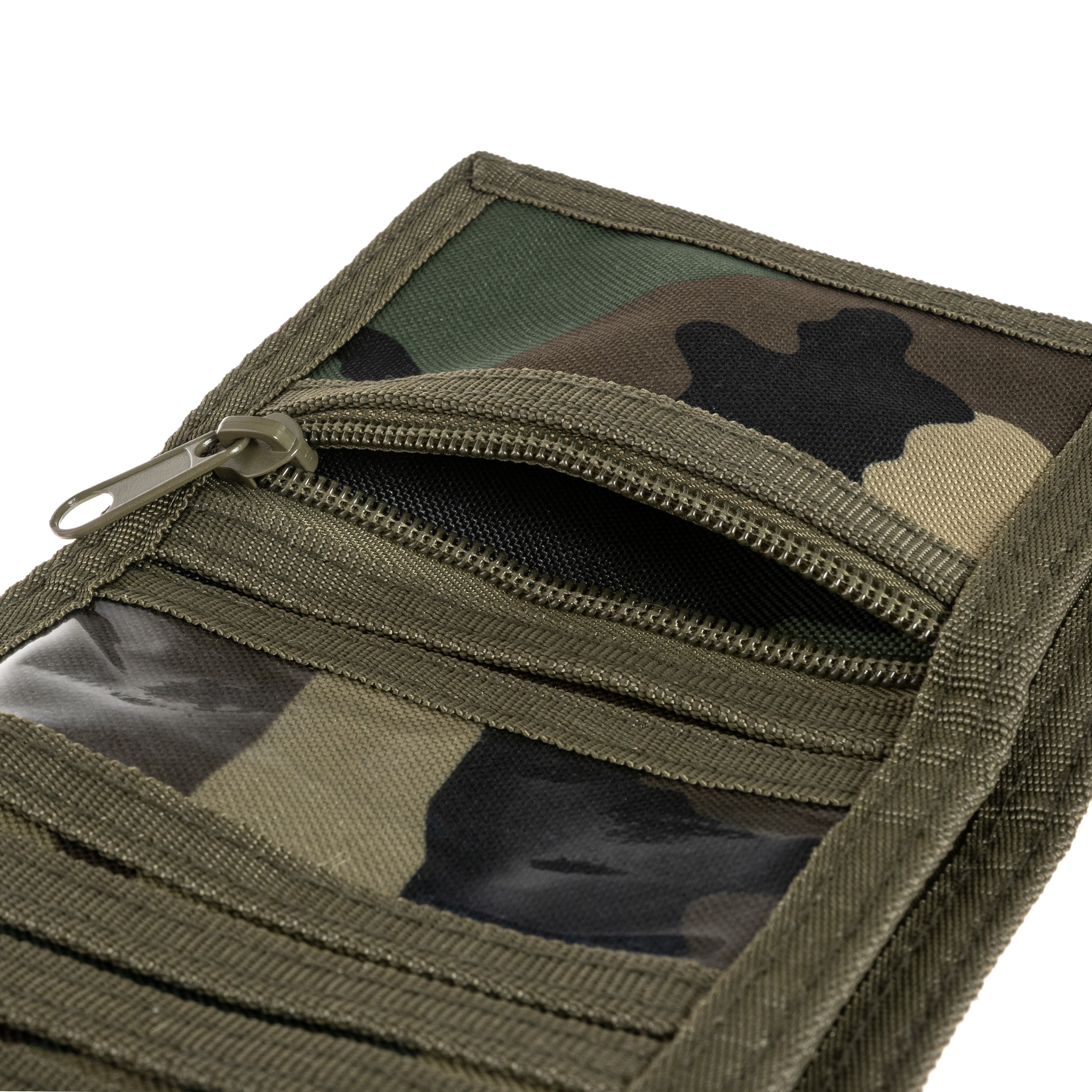 Mil-Tec Wallet with chain - Woodland