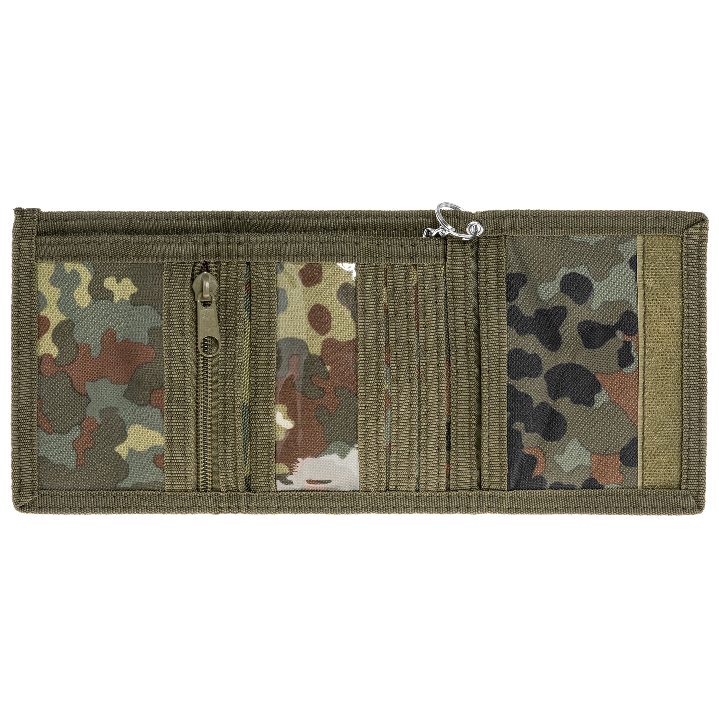 Mil-Tec Wallet with chain - Flecktarn