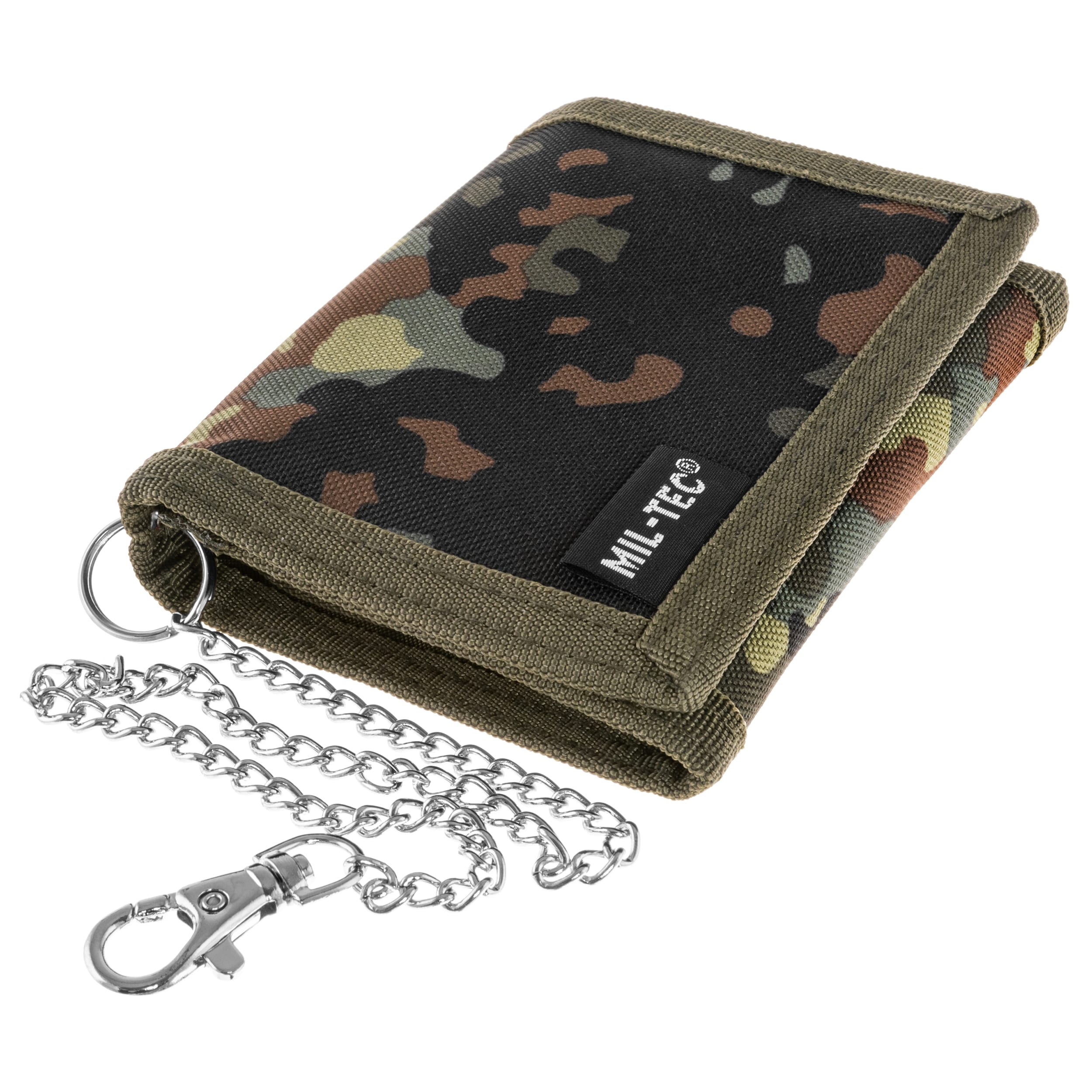 Mil-Tec Wallet with chain - Flecktarn