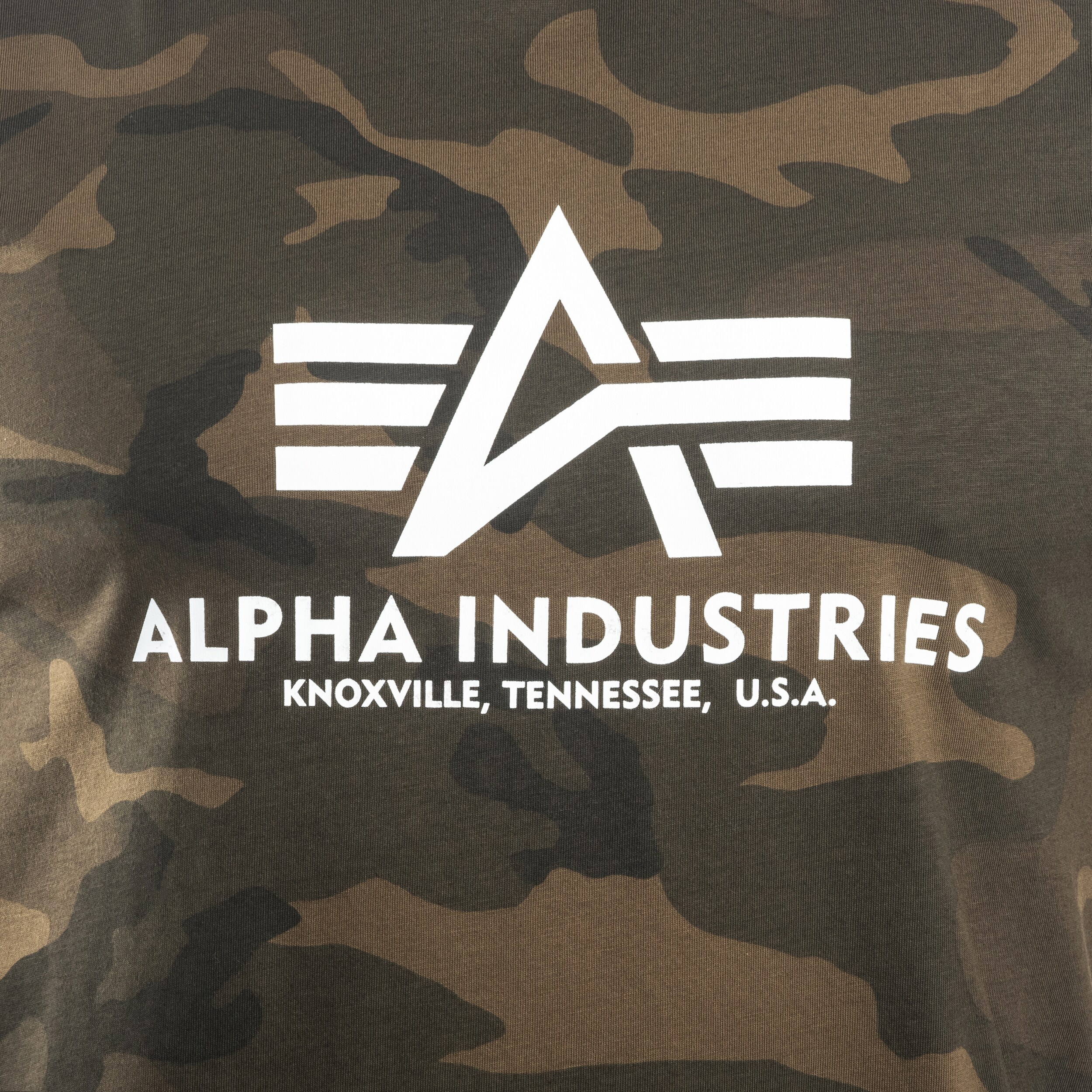 Alpha Industries Basic T-shirt - Olive Camo