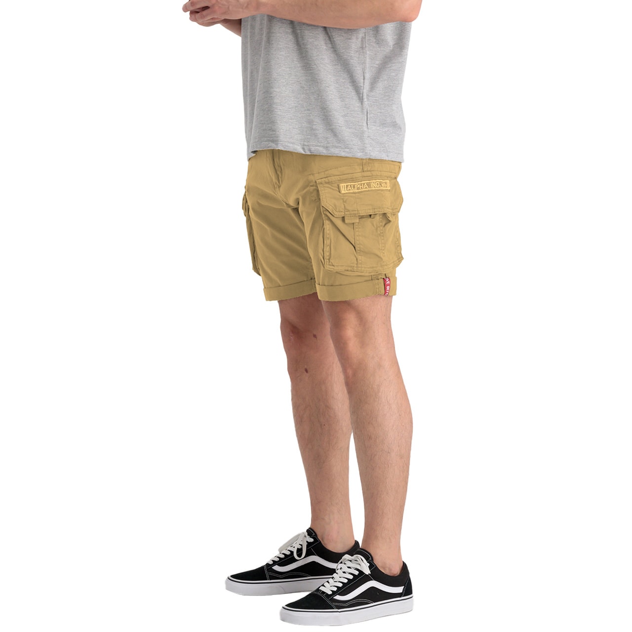 Alpha Industries Crew Short - Khaki