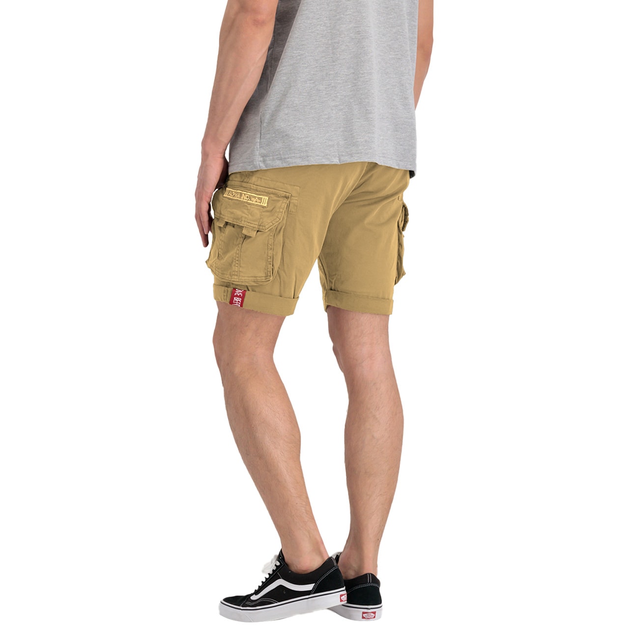 Alpha Industries Crew Short - Khaki