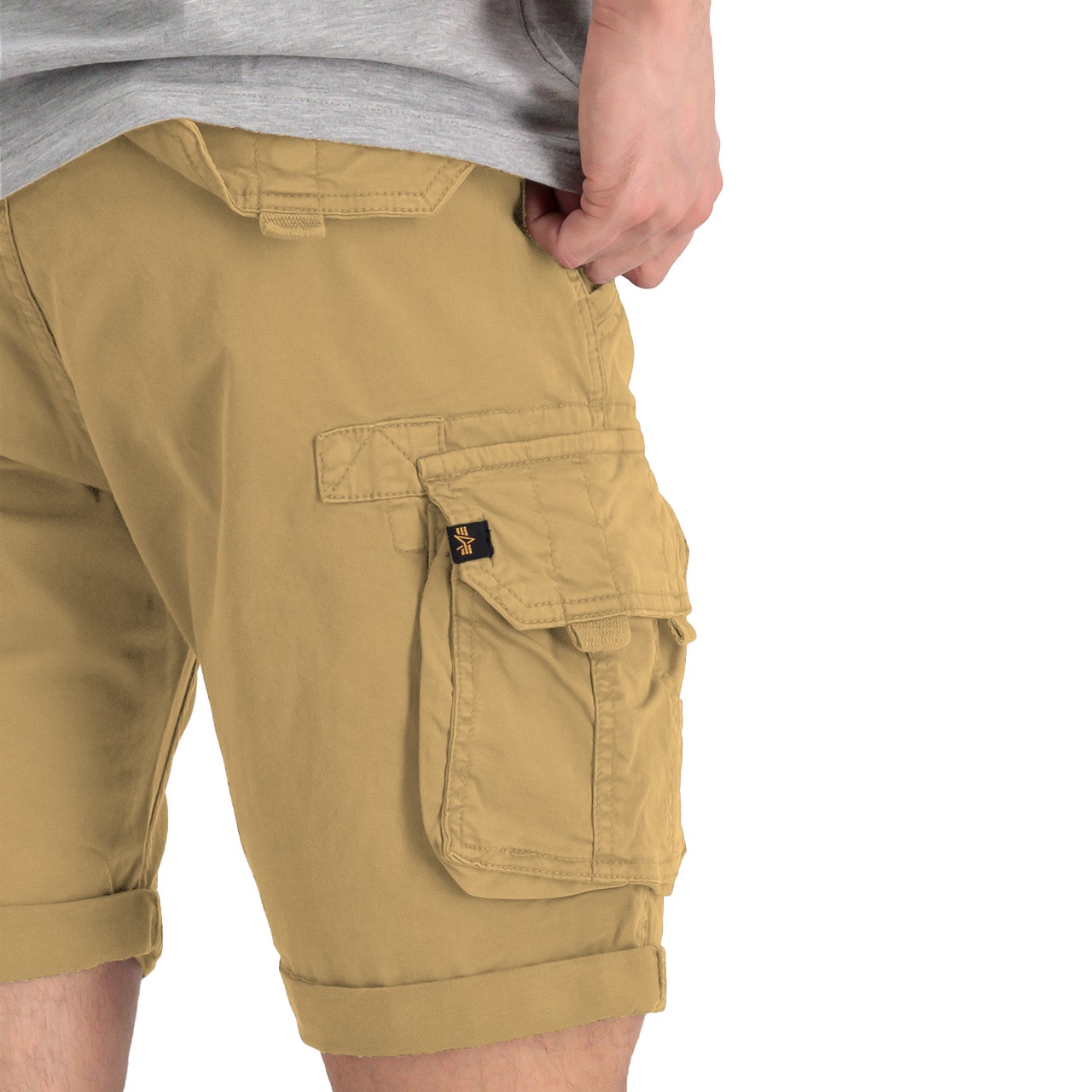 Alpha Industries Crew Short - Khaki