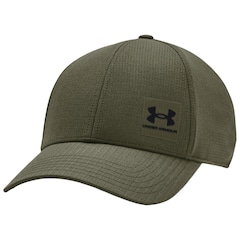 Under Armour Iso-Chill ArmourVent Stretch Fit Cap - Marine OD Green/Black