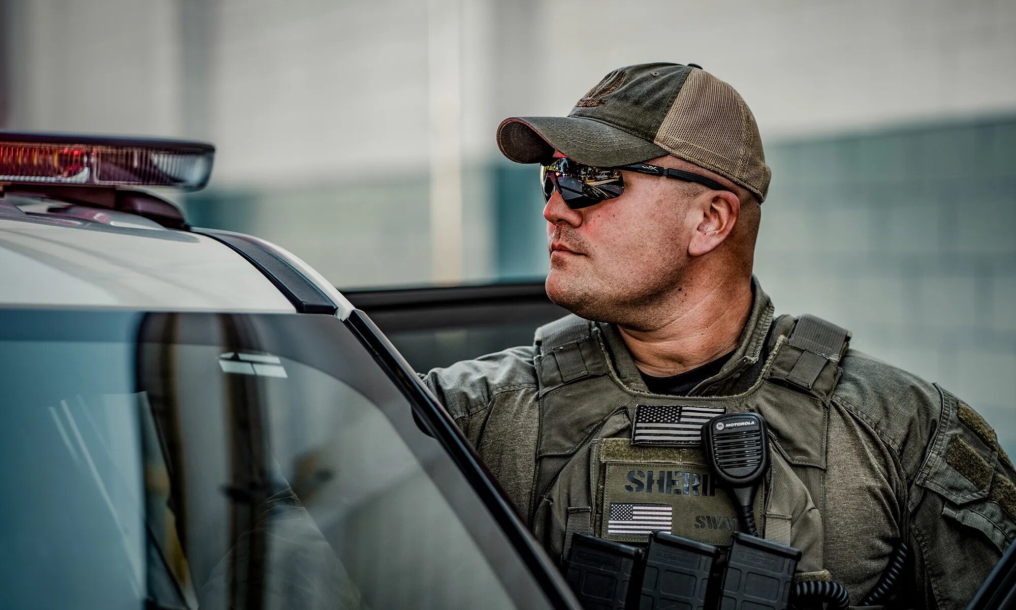 Wiley X Saber Advanced tactical glasses - Grey/Matte Black