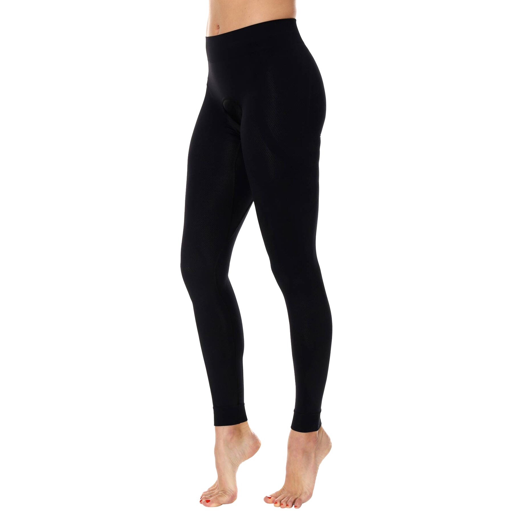 Brubeck women's cycling leggings with insert - Black