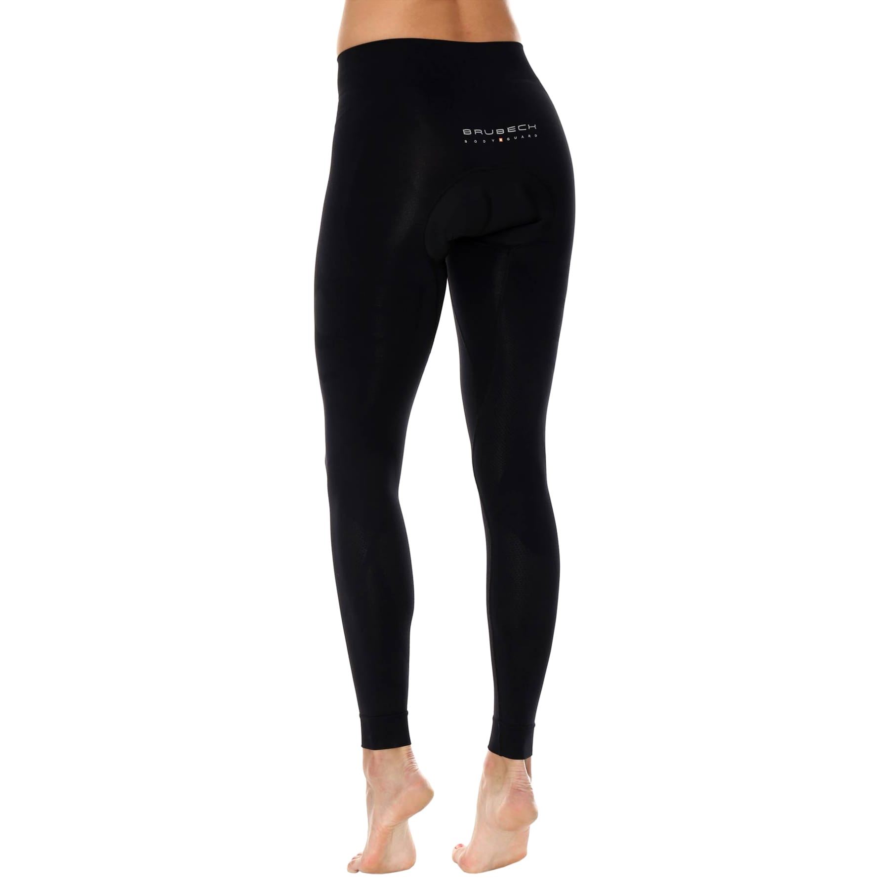 Brubeck women's cycling leggings with insert - Black