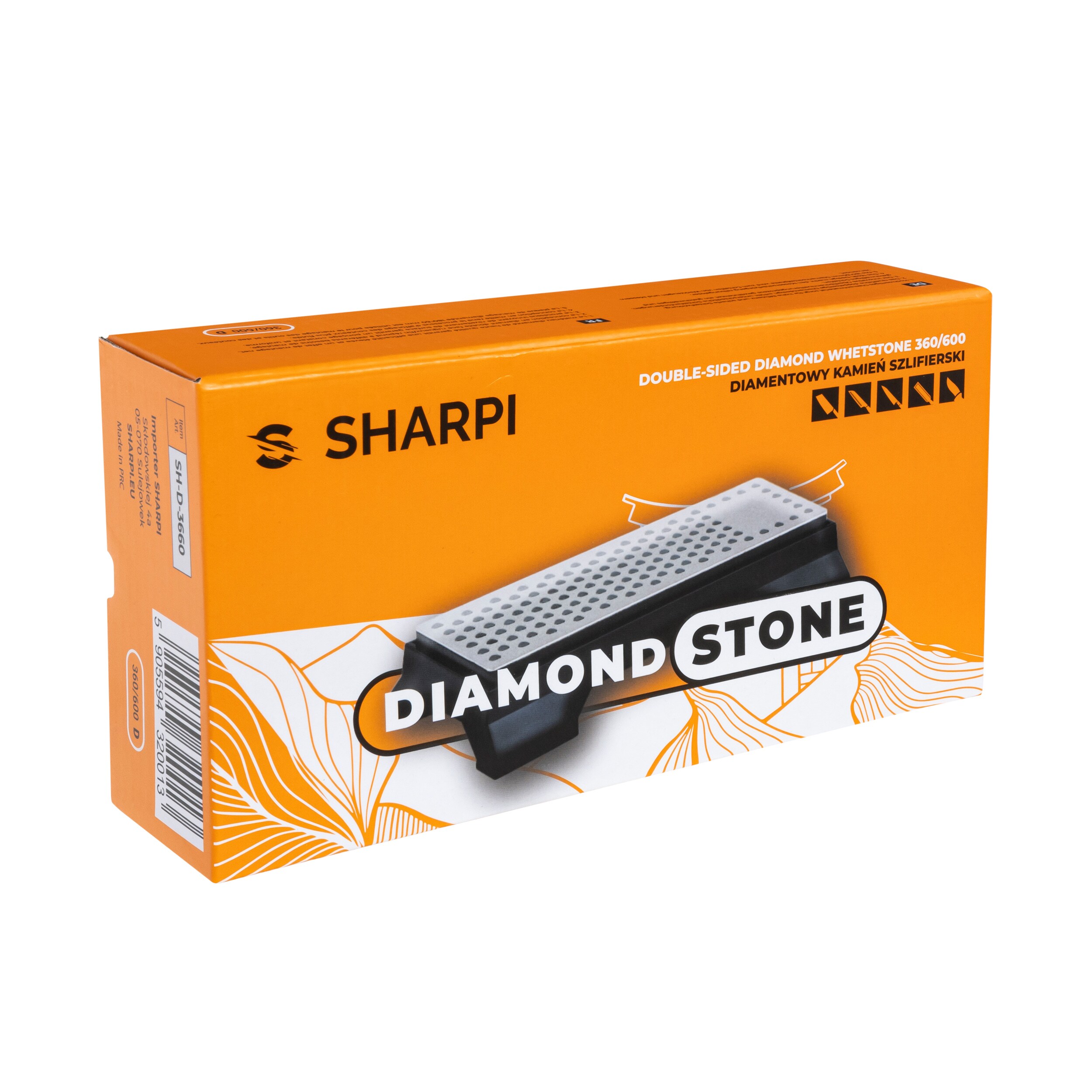 Sharpi diamond whetstone - 360/600