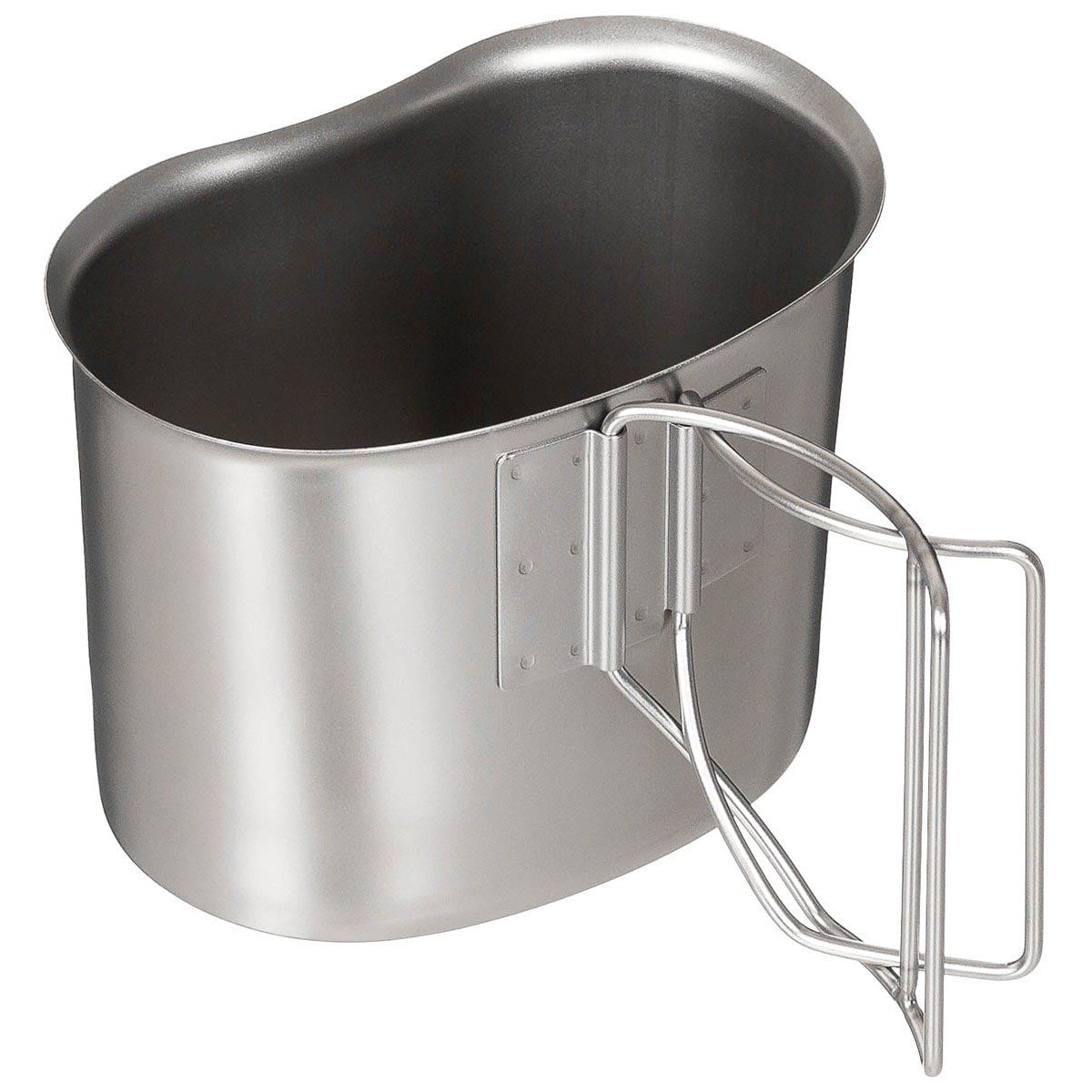 Steel mug MFH US Army Canteen with a folding handle 0.5 l