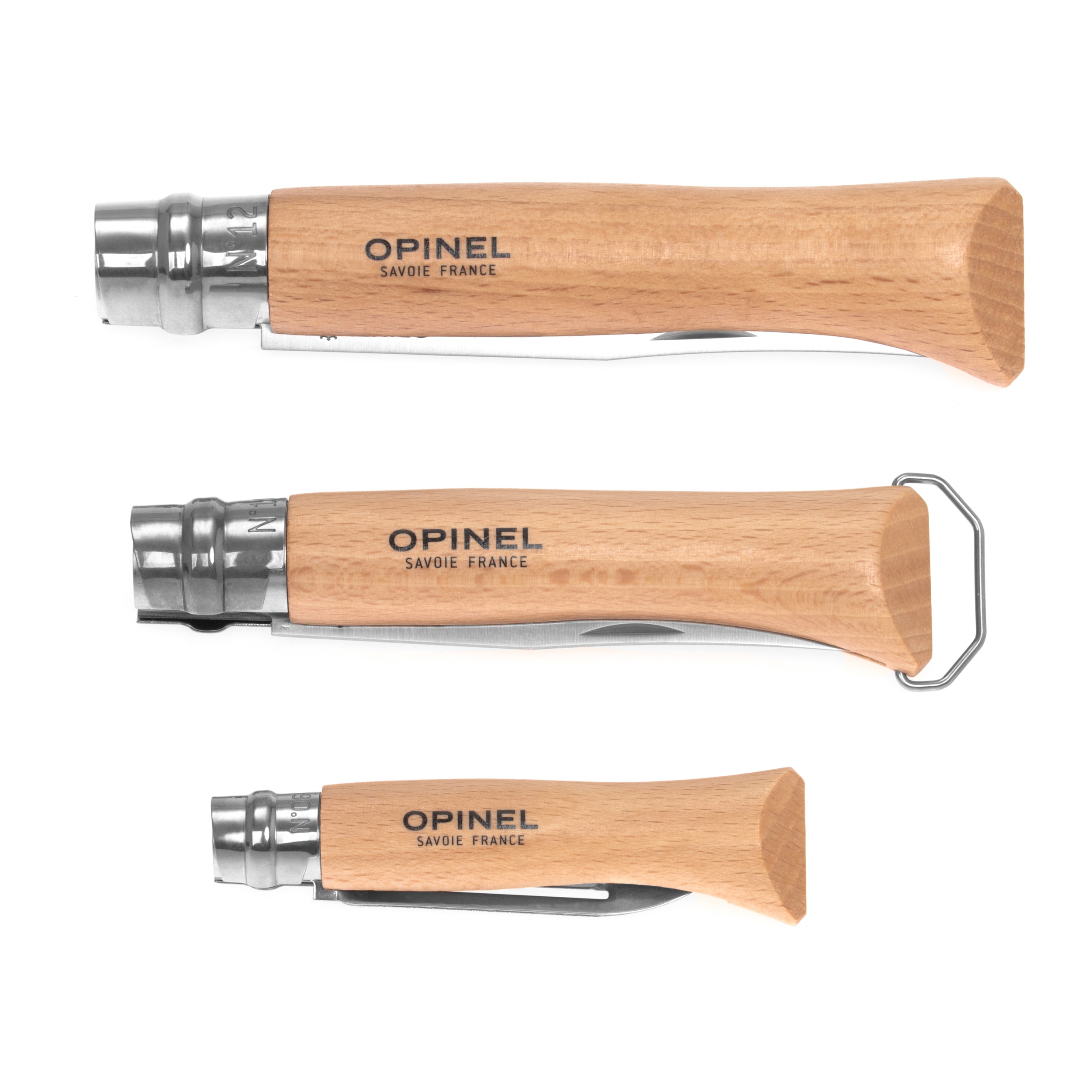 Opinel Nomad Cooking Kit Kitchen Knife Set