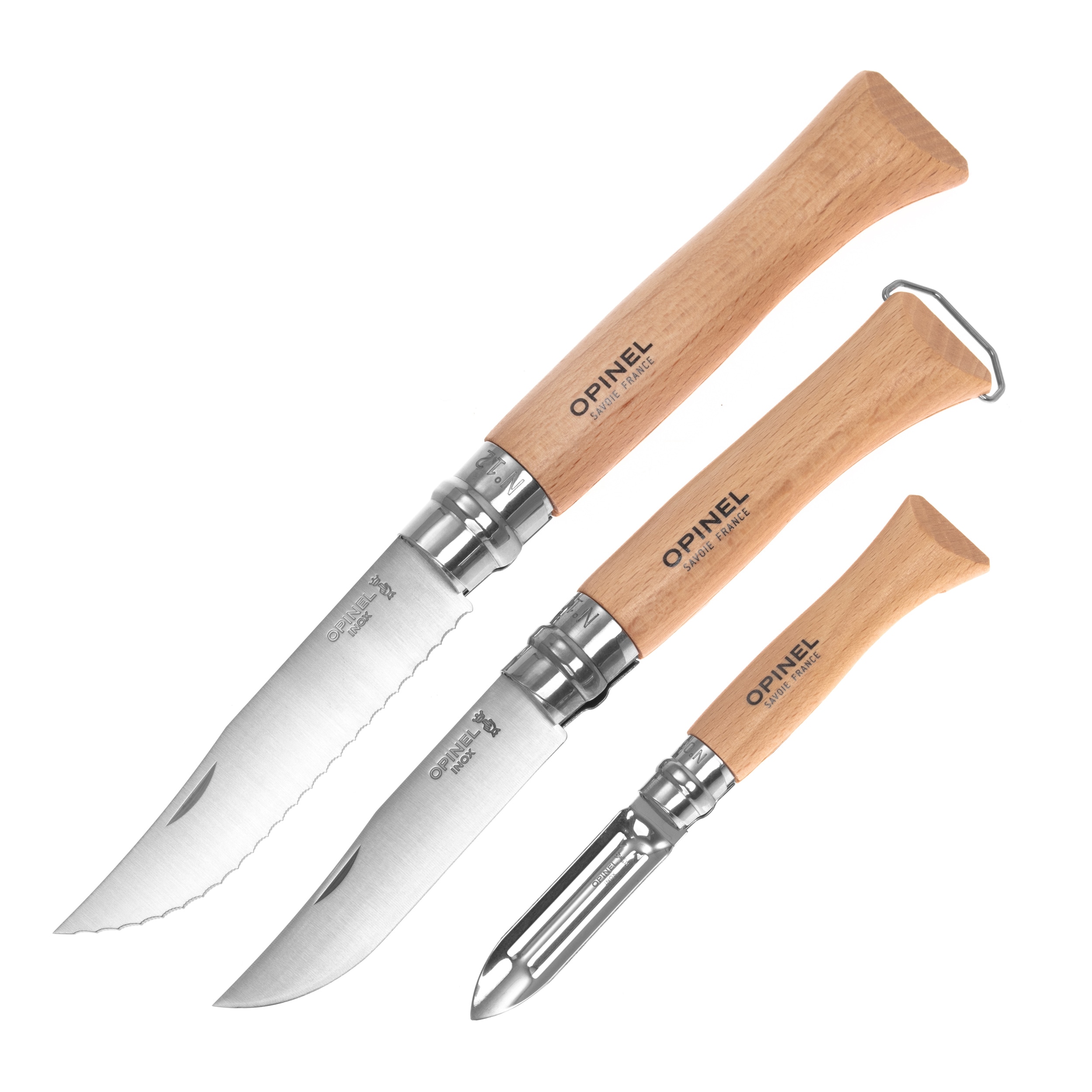 Opinel Nomad Cooking Kit Kitchen Knife Set