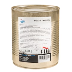 Canned food Arpol - Cutlets with cabbage 850 g
