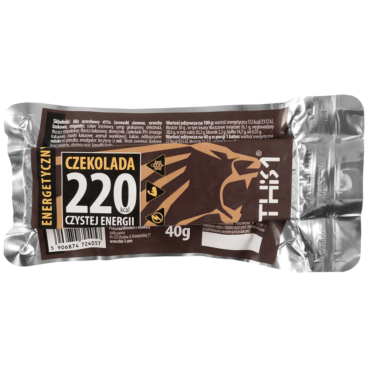 THIS-1 Energy Bar 40 g - Chocolate