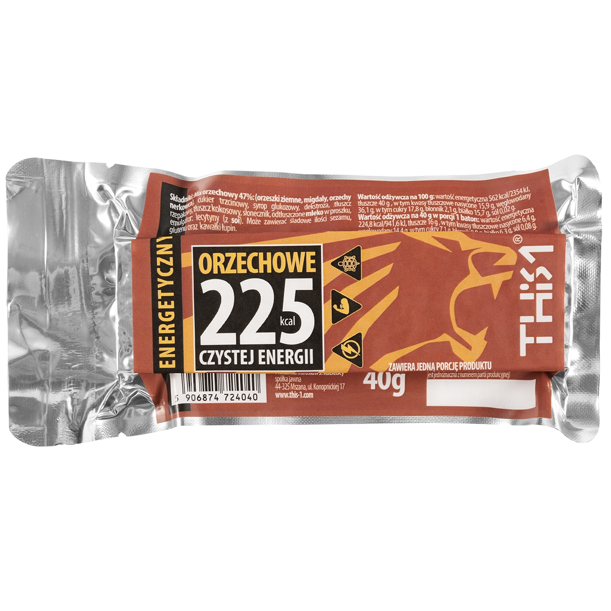 THIS-1 Energy Bar Walnut 40g