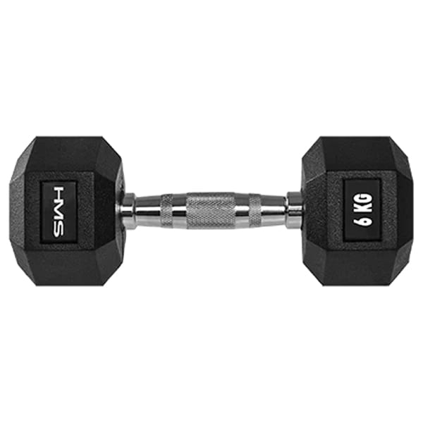 HMS Hex Pro Hexagonal Dumbbell 6 kg