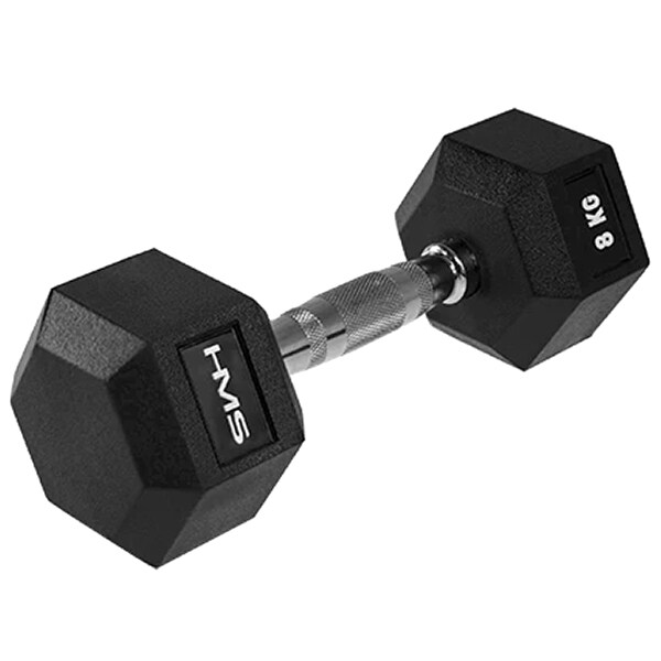 HMS Hex Pro Hexagonal Dumbbell 8 kg