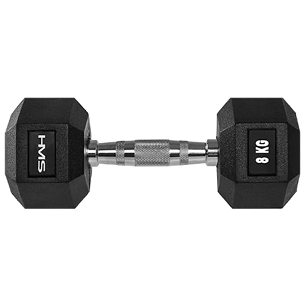 HMS Hex Pro Hexagonal Dumbbell 8 kg