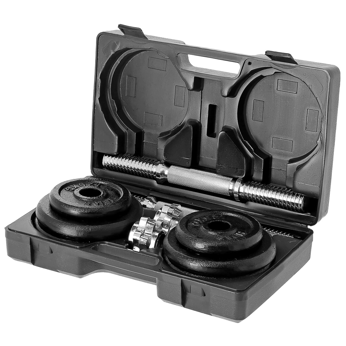 HMS ST20 Adjustable Dumbbell in suitcase 2 x 10 kg