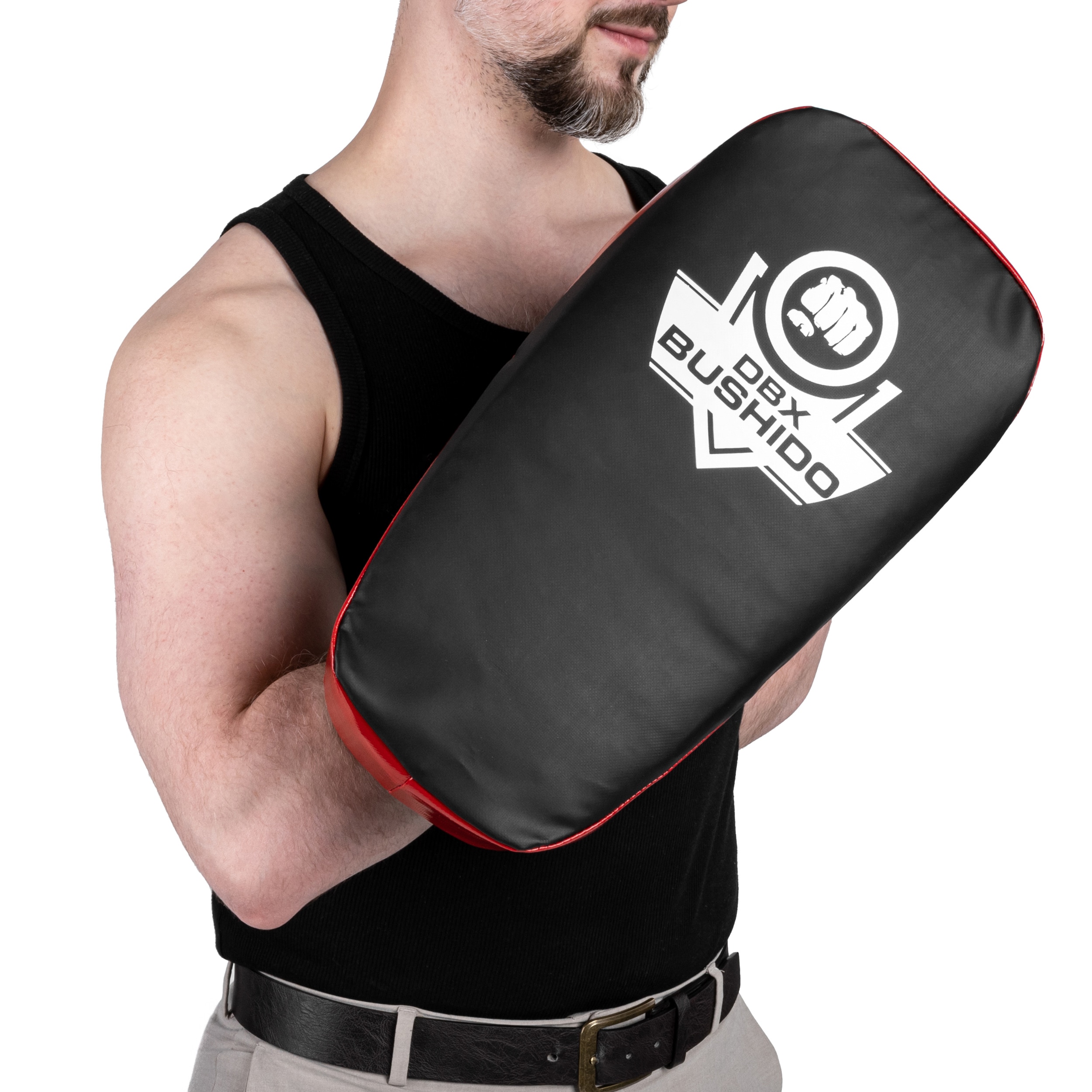 DBX Bushido PAO T42 Punch Mitts - Black/Red