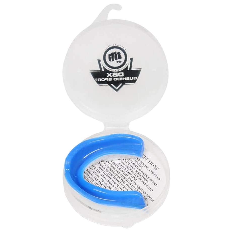 DBX Bushido GelTech Gel Mouthguard - White/Blue