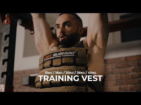 DBX Bushido Weighted vest with 30 pockets - Moro