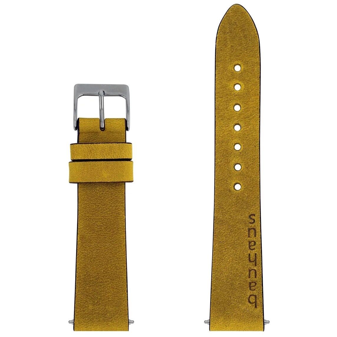 Bauhaus Leather Watch Strap 20 mm - Light Brown