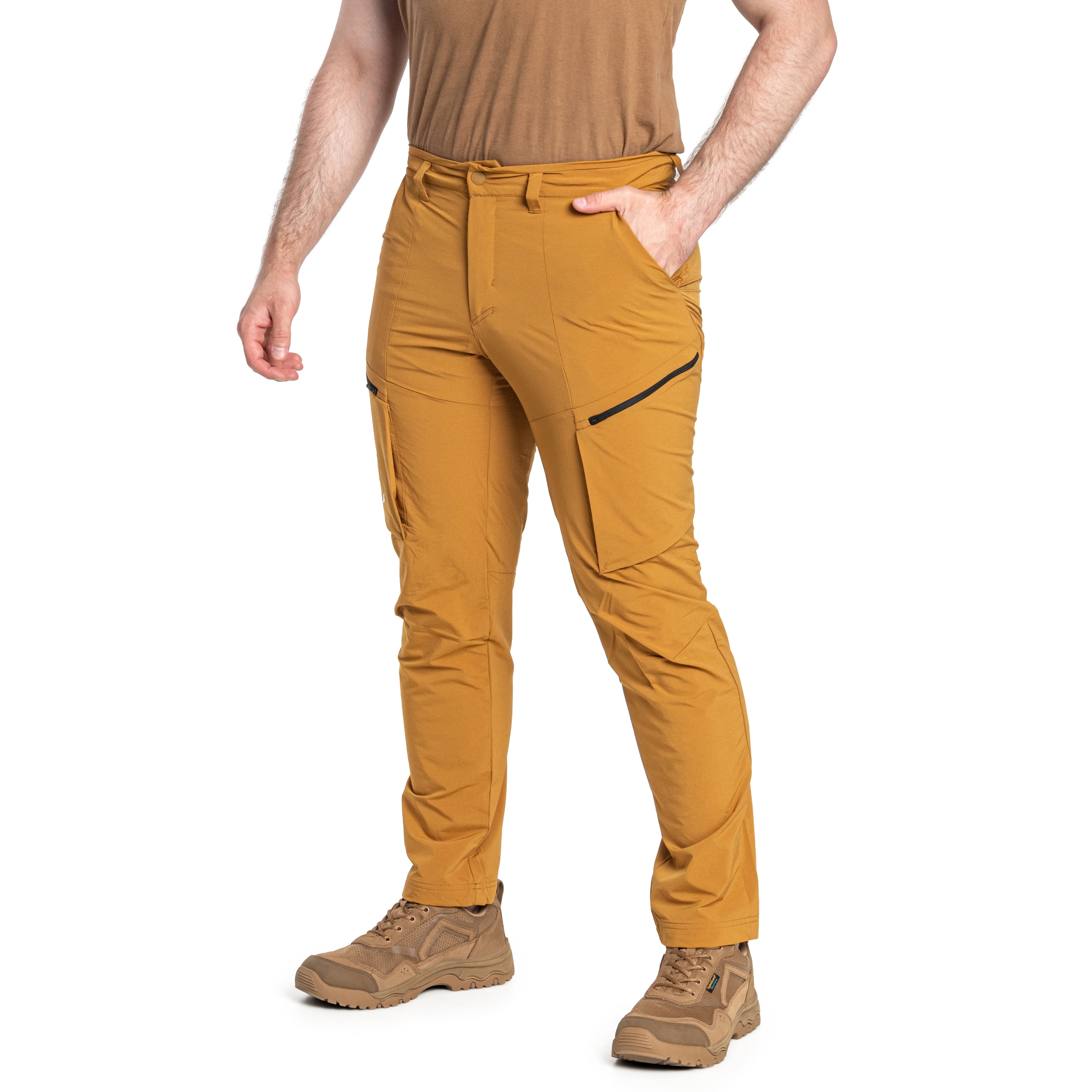 Salewa Puez Durastretch Cargo Pants - Golden Brown