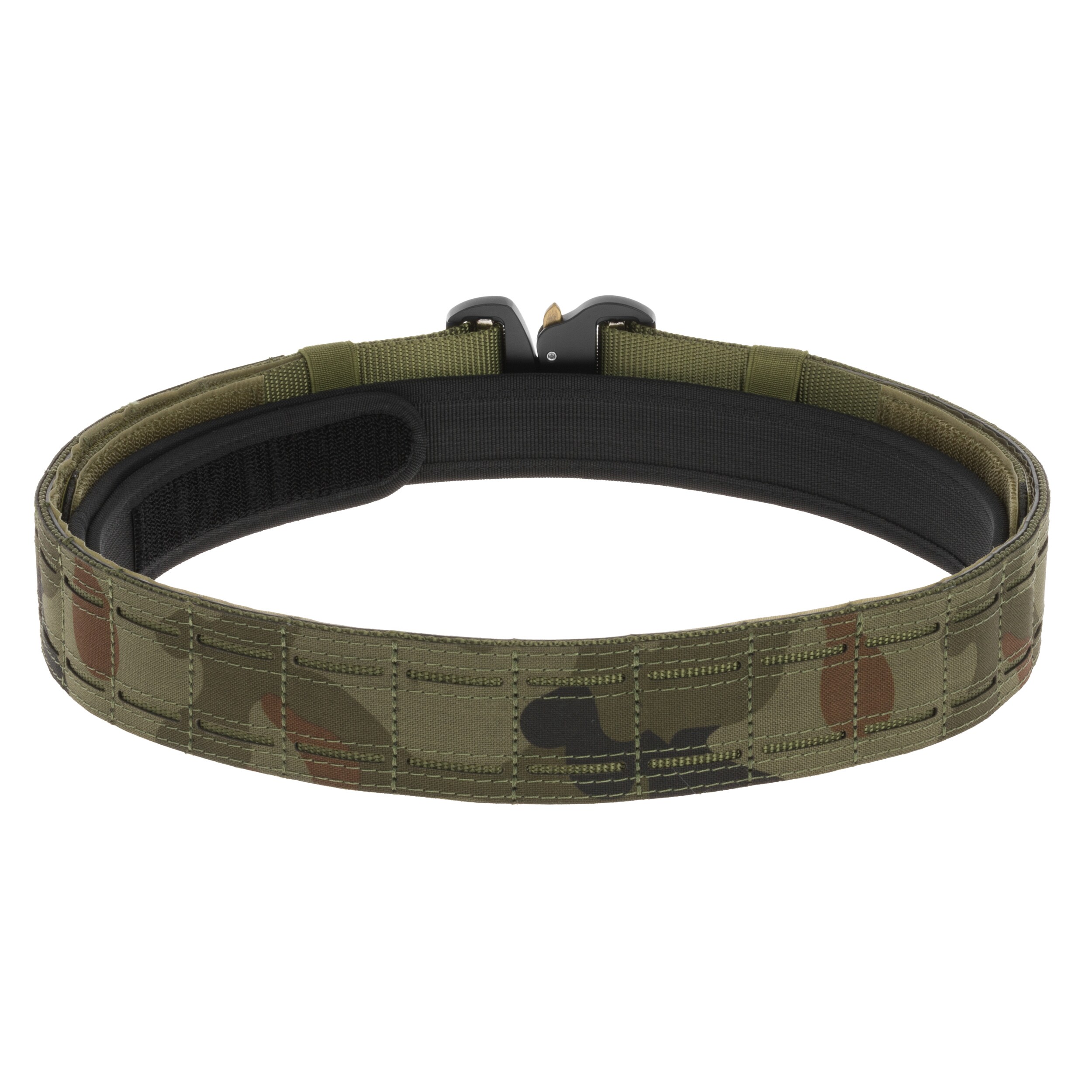 JB Tacticals MOLLE Laser Cut Tactical belt with inner belt - wz.93 Pantera PL Woodland