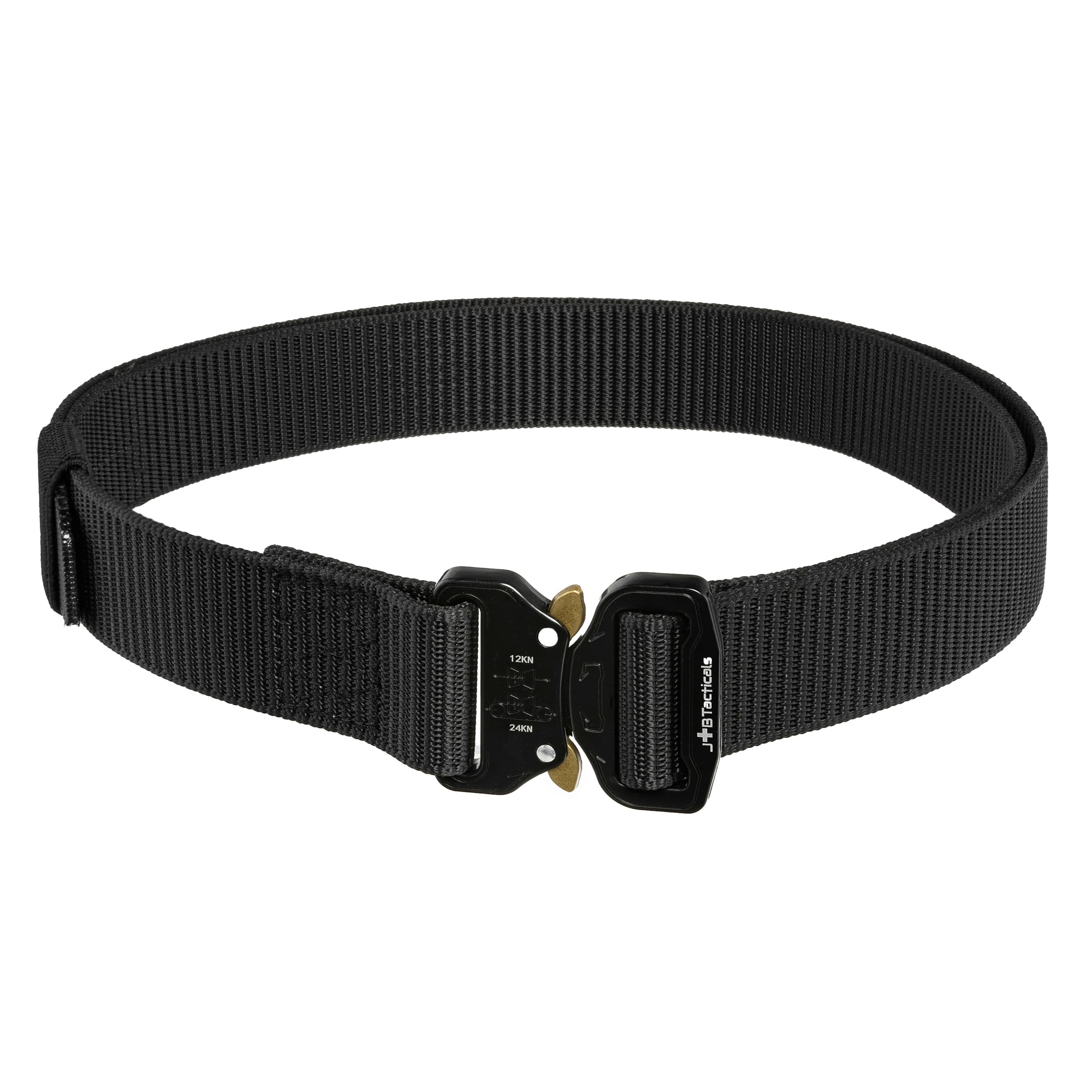 JB Tacticals MOLLE Laser Cut Tactical Belt - Black