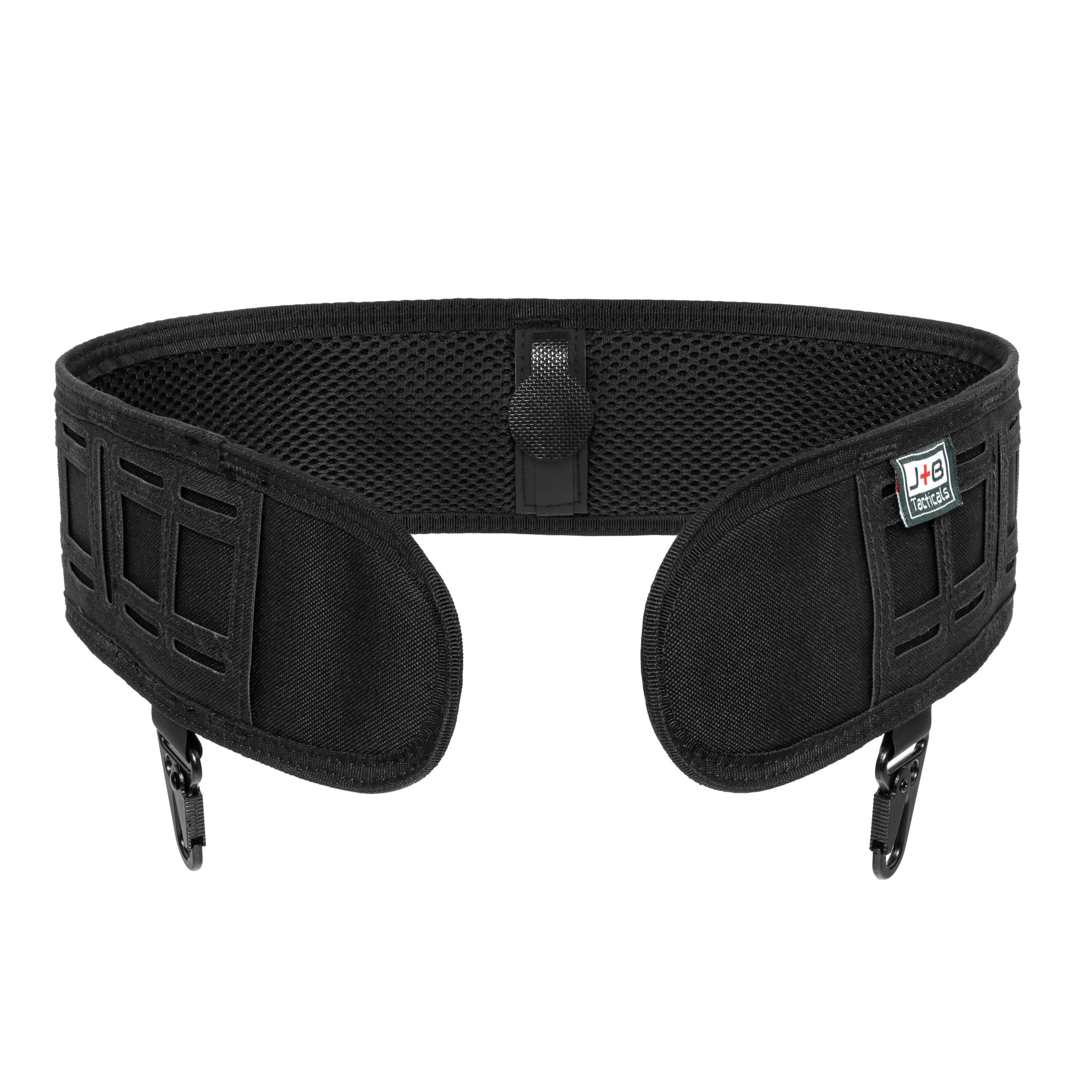 JB Tacticals MOLLE Laser Cut Tactical Belt - Black