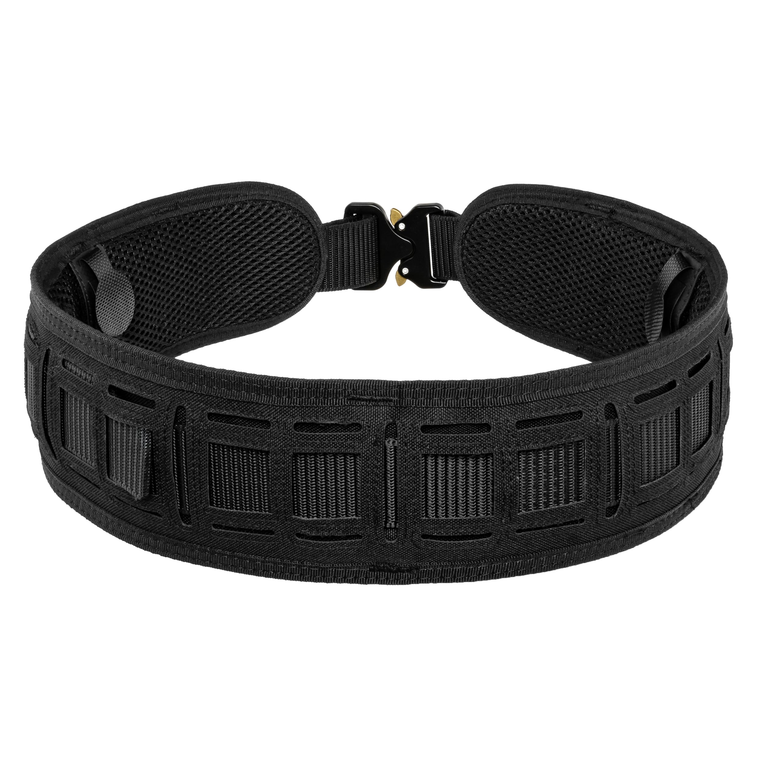 JB Tacticals MOLLE Laser Cut Tactical Belt - Black