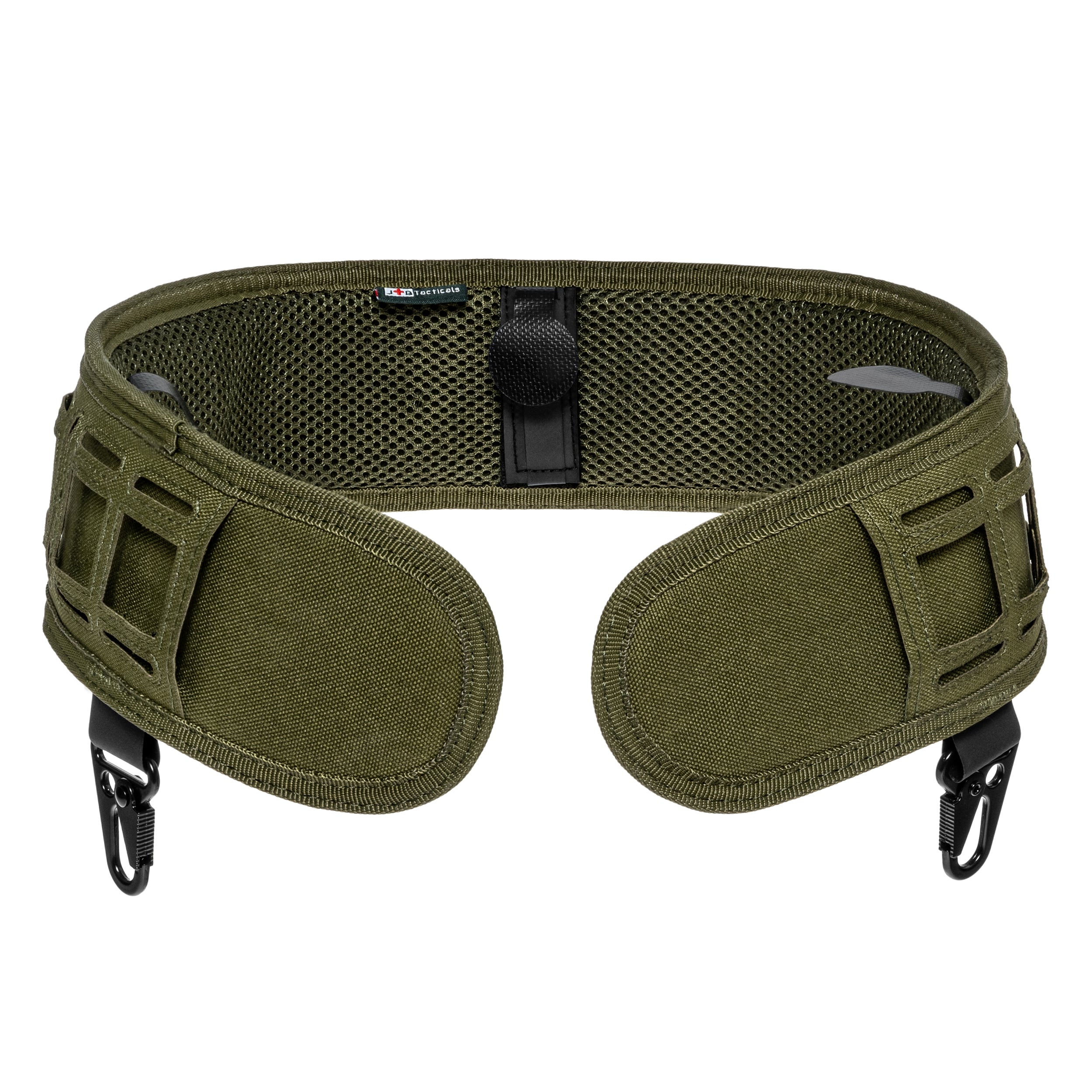 JB Tacticals MOLLE Laser Cut Tactical Belt - Green