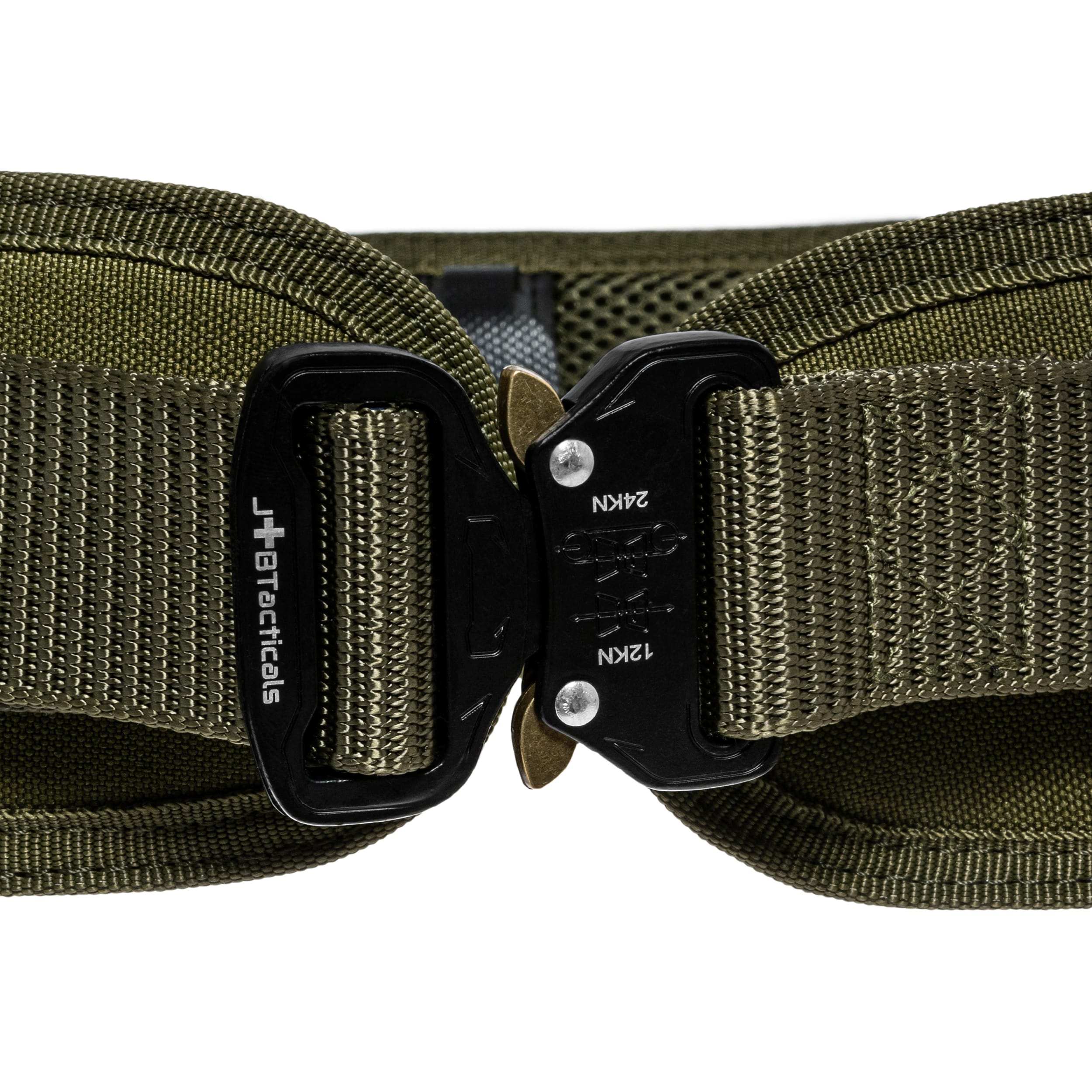 JB Tacticals MOLLE Laser Cut Tactical Belt - Green