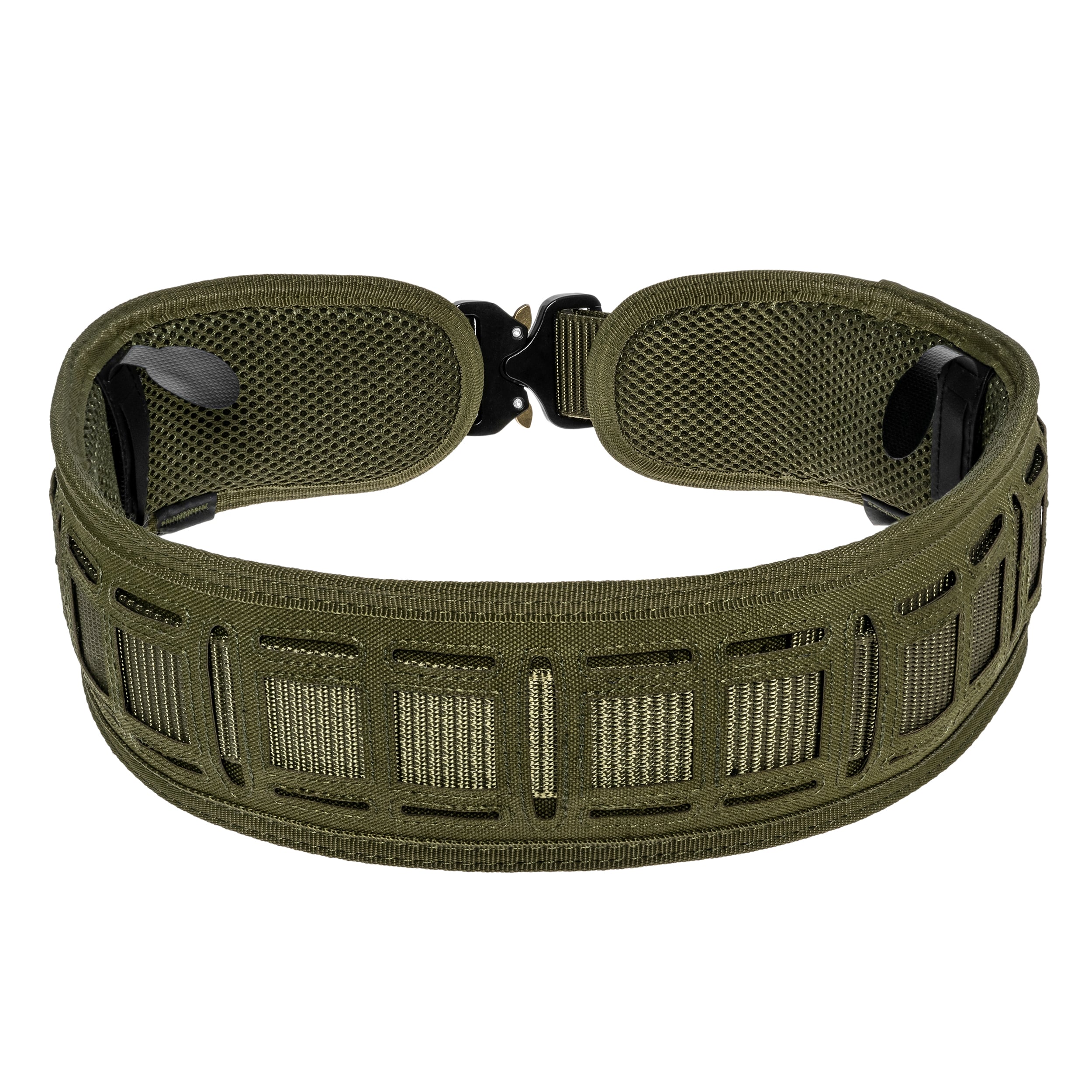 JB Tacticals MOLLE Laser Cut Tactical Belt - Green