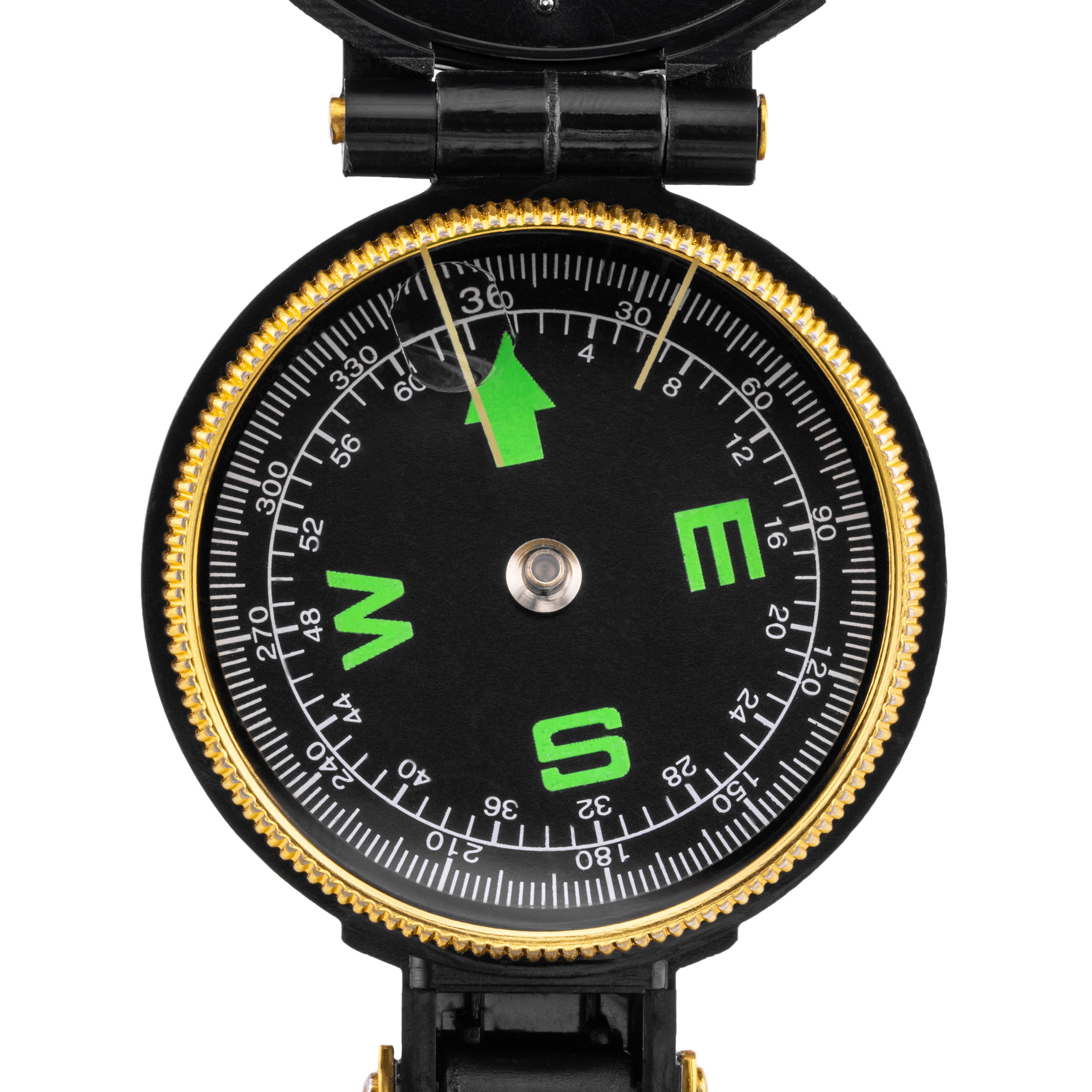 Mil-Tec Officer prismatic compass - aluminum housing