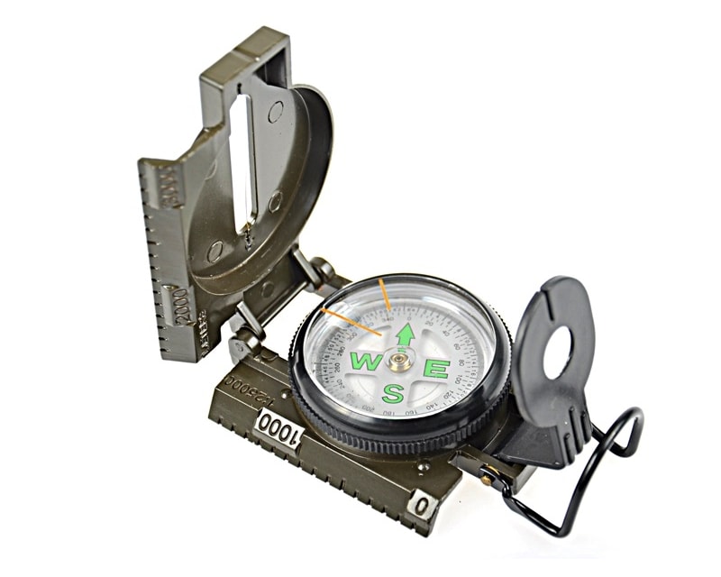 Compass Parts Ranger Mil-Tec Ranger US 1:25000 Compass - Olive Drab - Buy Online - MILITARY Shop