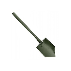 FOSCO Folding Shovel with Wooden Handle