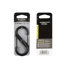 Nite Ize S-Biner 4 Plastic Black Gate SBP4-03-01BG Carabiner