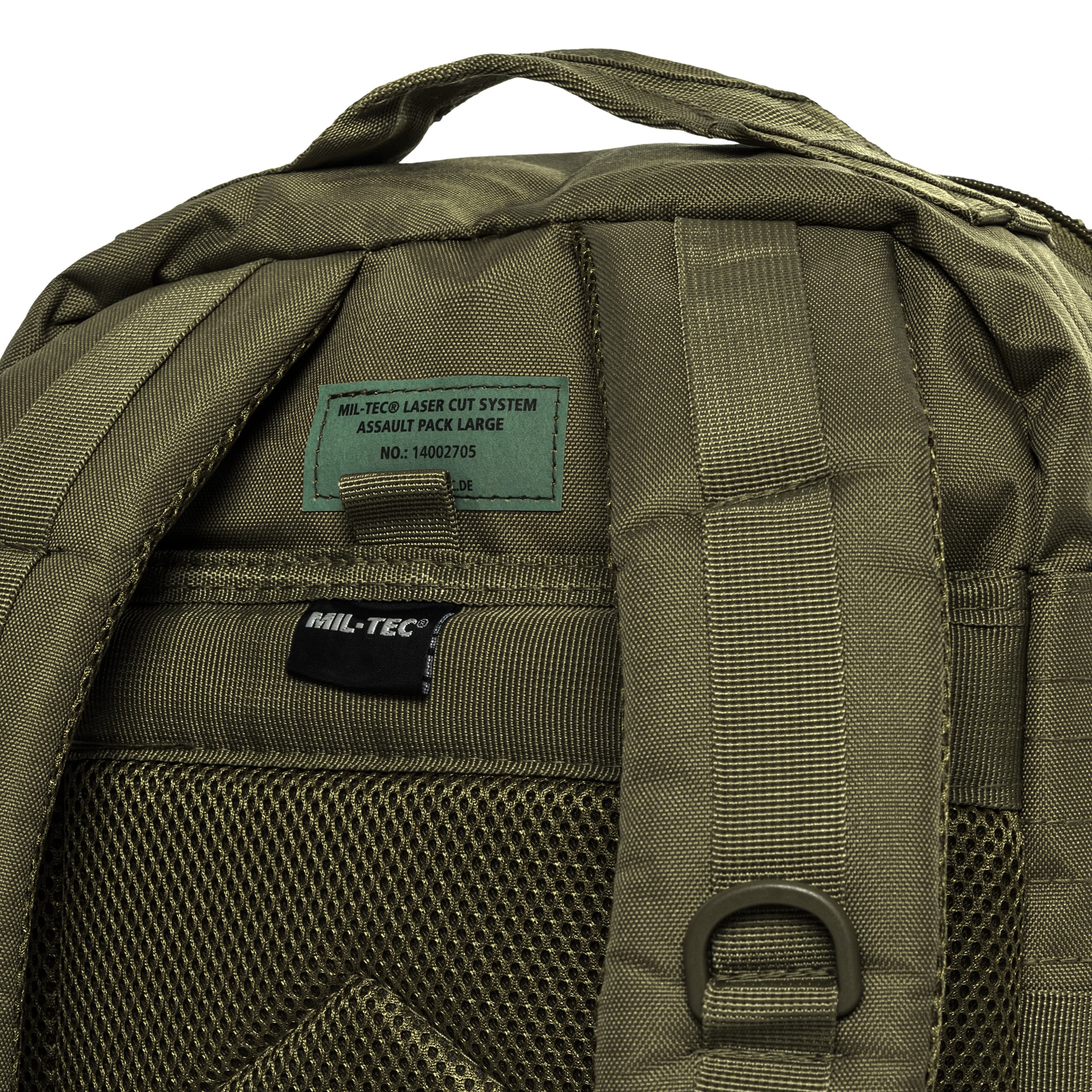 Mil-Tec Assault Pack Laser Cut Large 36 l Backpack - Olive