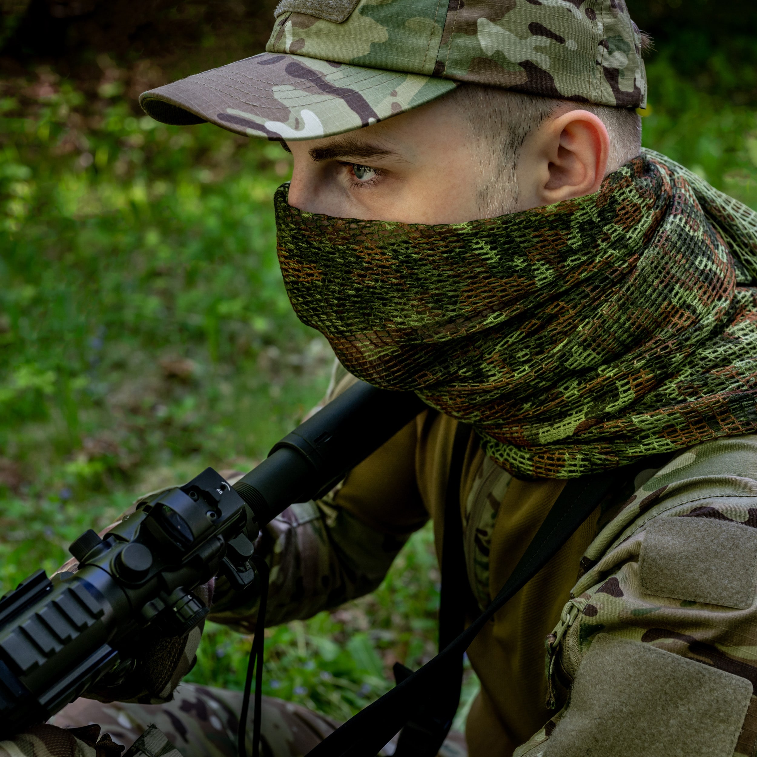 Mil-Tec Camouflage Net - Digital Woodland