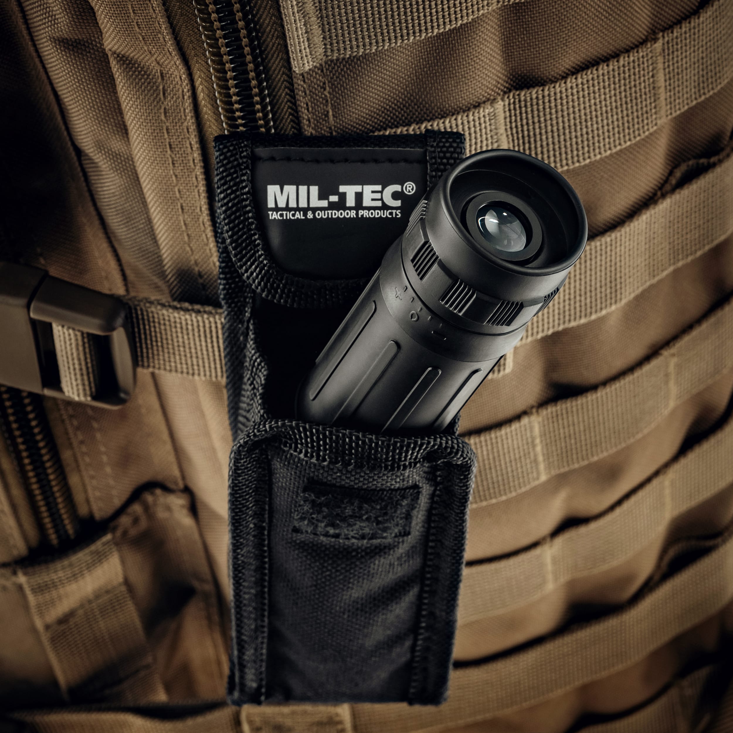 Mil-Tec 10x25 Monocular - Black