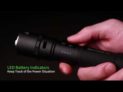 Nextorch P86 Torch with 120 dB whistle - 1600 lumens