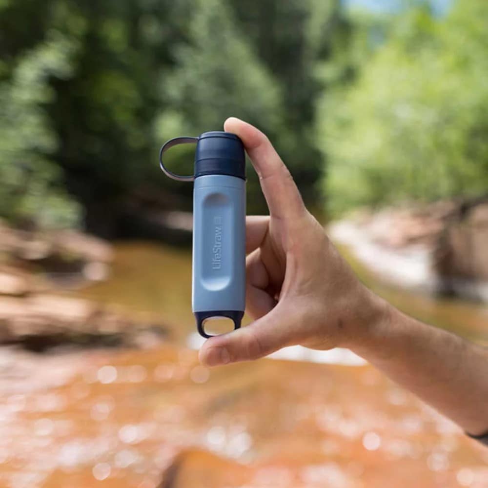 LifeStraw Peak Solo Water Filter - Mountain Blue